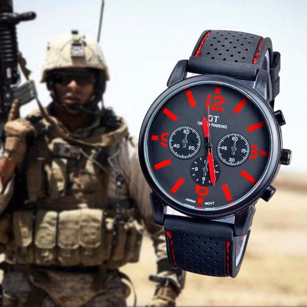 Luxury Red Sport Watch