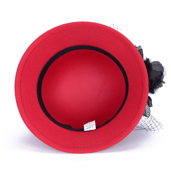 Floral Luxury Wine Hat