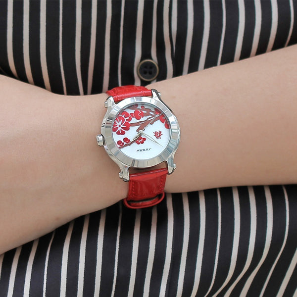 Floral Frame Wristwatch