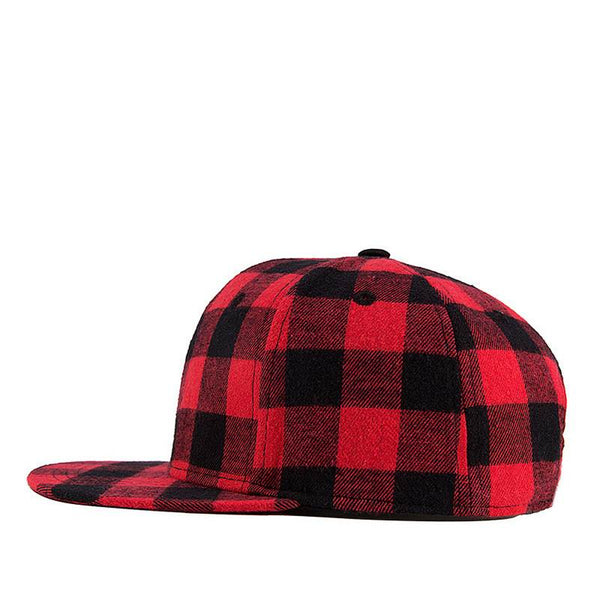 Straight Brim Hip Hop Snap Back Cap