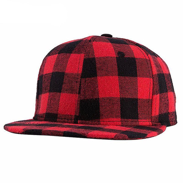 Straight Brim Hip Hop Snap Back Cap