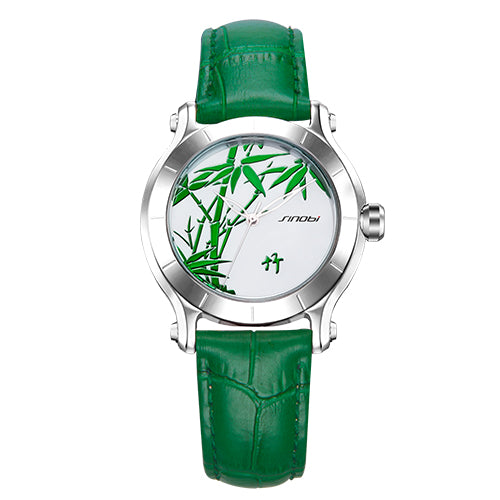 Floral Frame Wristwatch