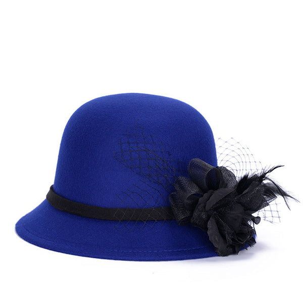 Floral Luxury Wine Hat